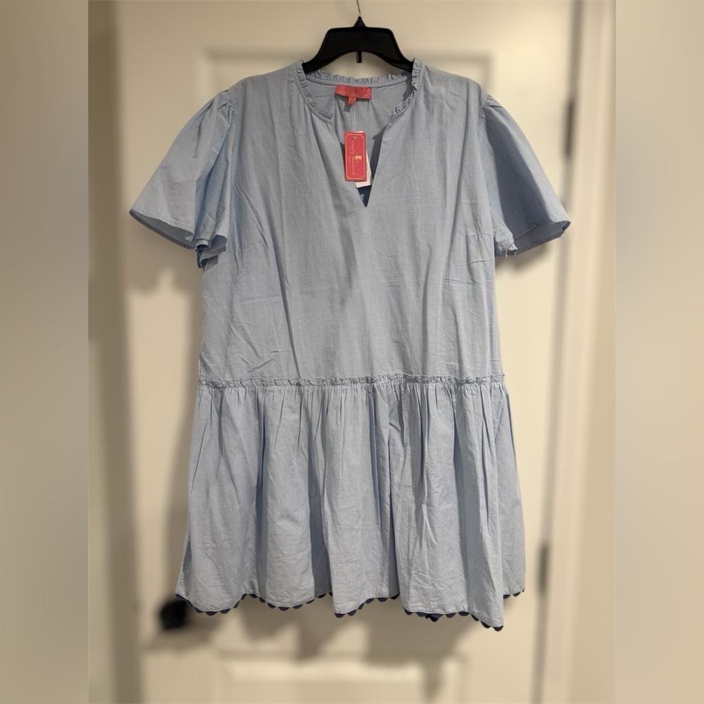 Simply Southern Light Blue Women’s Top